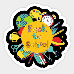 Back To School Sticker